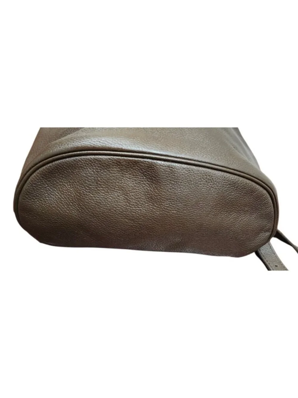 Longchamp Brown Leather Backpack - Picture 10 of 16